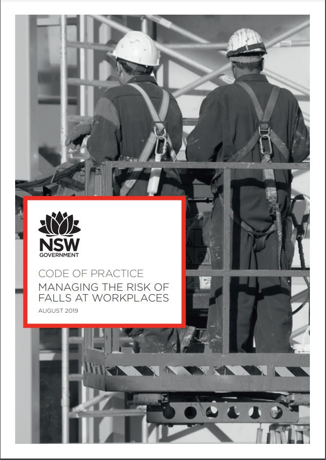 Code of Practice Managing the Risk of Falls at Workplaces